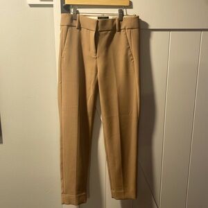 J Crew Cameron camel color cigarette pant